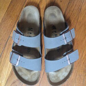 Gray green Birkenstocks size 42/10 US